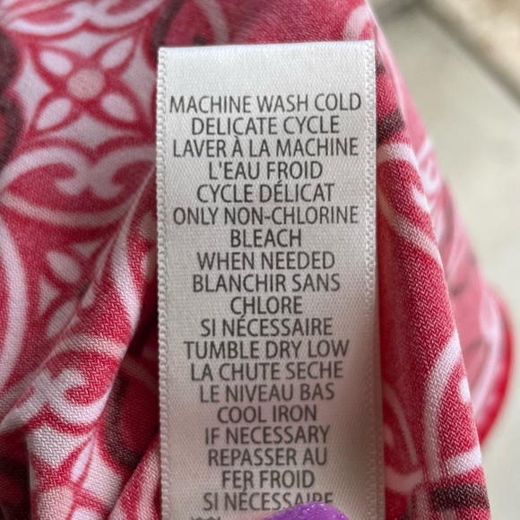 •Max Studio• Geometric Moroccan Pattern Halter Dress - Size Small - Picture 8 of 9